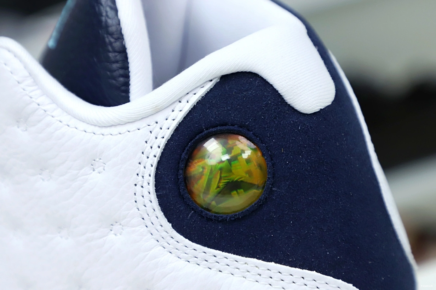 414571-144 13 RETRO POWDER BLUE OBSIDIAN AIR WHITE JORDAN 0724